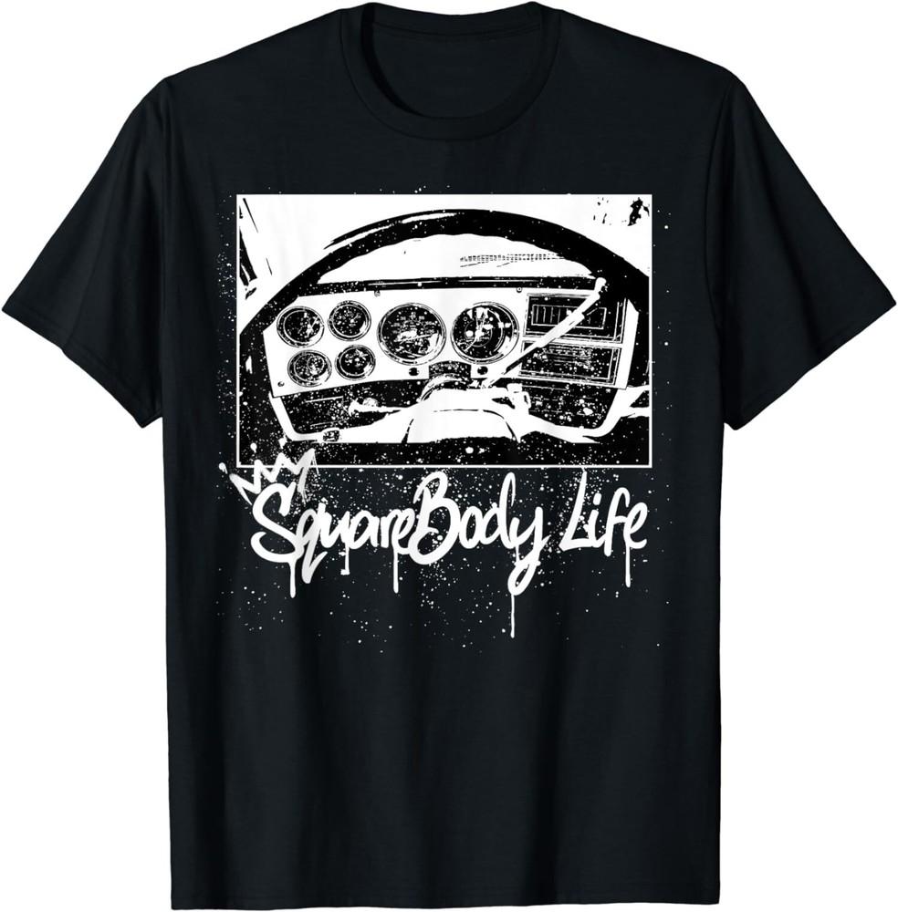 Squarebody Life C10 Classic truck Squarebody Nations TShirt S5XL Unisex T-Shirt L