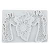 Giraffe Silicone Mold Daisy Flower Fondant Molds Cake Decorating Tools Theme Cake Dessert Decorated Chocolate Candy Mold
