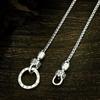 Collana con Mantra in Argento Sterling S925: Design Etnico Retrò, Catena Chopin Versatile