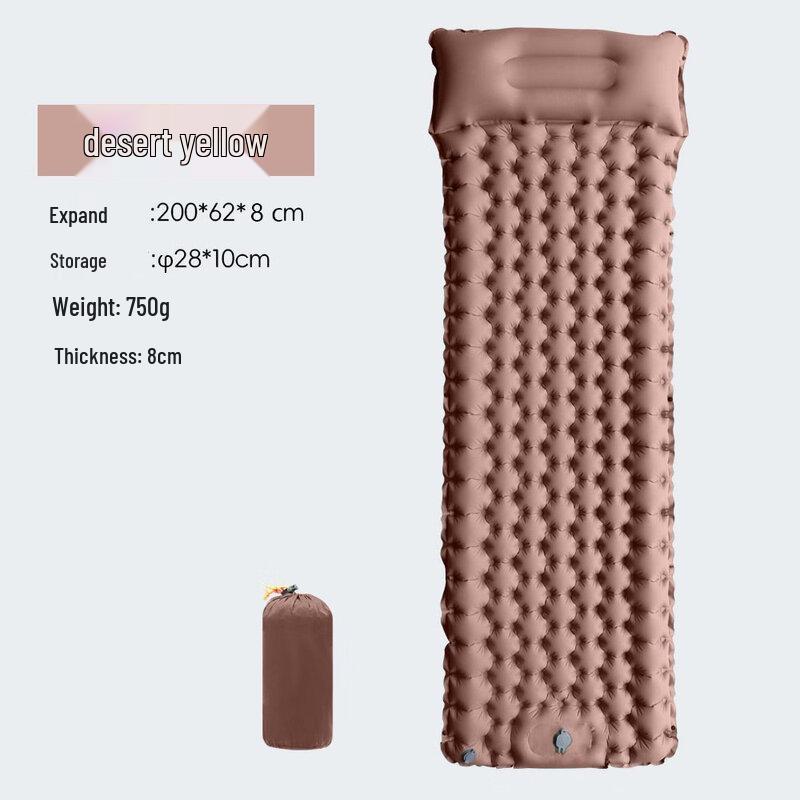 OEING Outdoor Inflatable Camping Sleeping Pad
