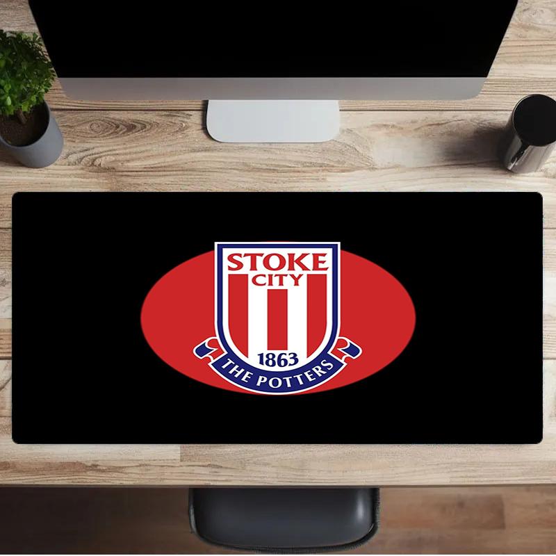 Stoke City Football Club Mouse Pad, Gaming Mouse Pad, Keyboard Pad, Desk Decor for Computer Notebook Fan Gift Birthday Gift