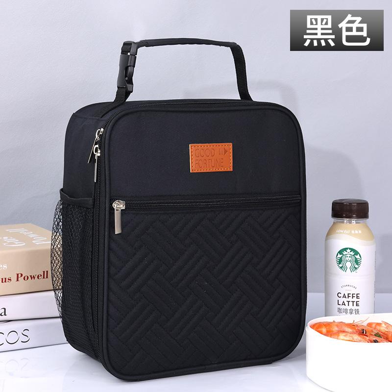 

Cross Border Plaid Picnic Bag PEVA Waterproof Insulation Large Capacity Insulated Lunch Box Handheld Bento