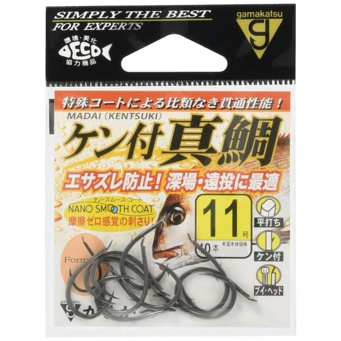 Gamakatsu Kent-equipped Red Sea Bream Nano Smooth Coat 10 68478