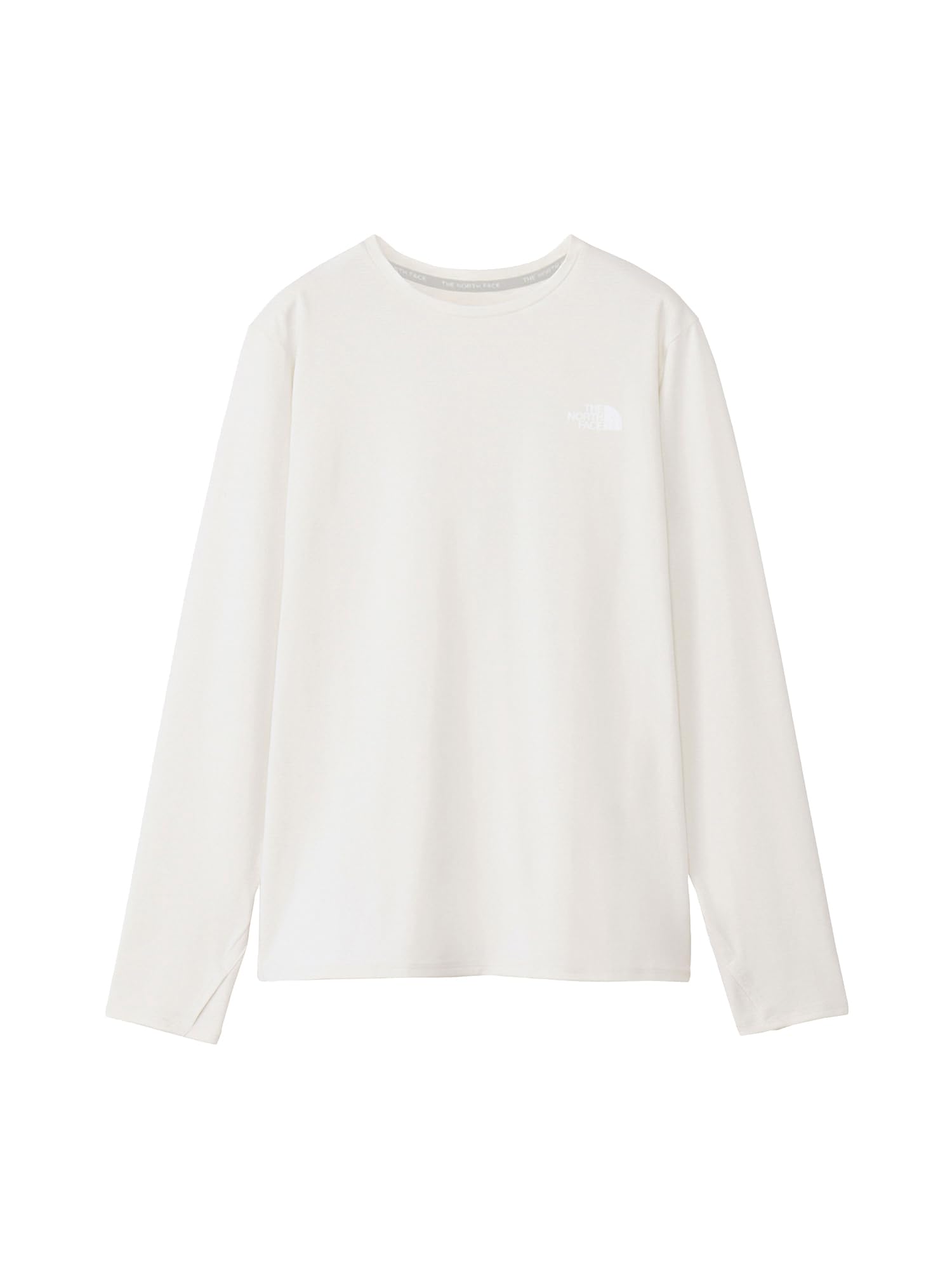 

The North Face Женская футболка с длинным рукавом Enduro Crew сероватого цвета, размер S, белая,