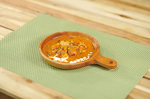 Captain Stag UP-2681 Wooden Curry Plate 17cm