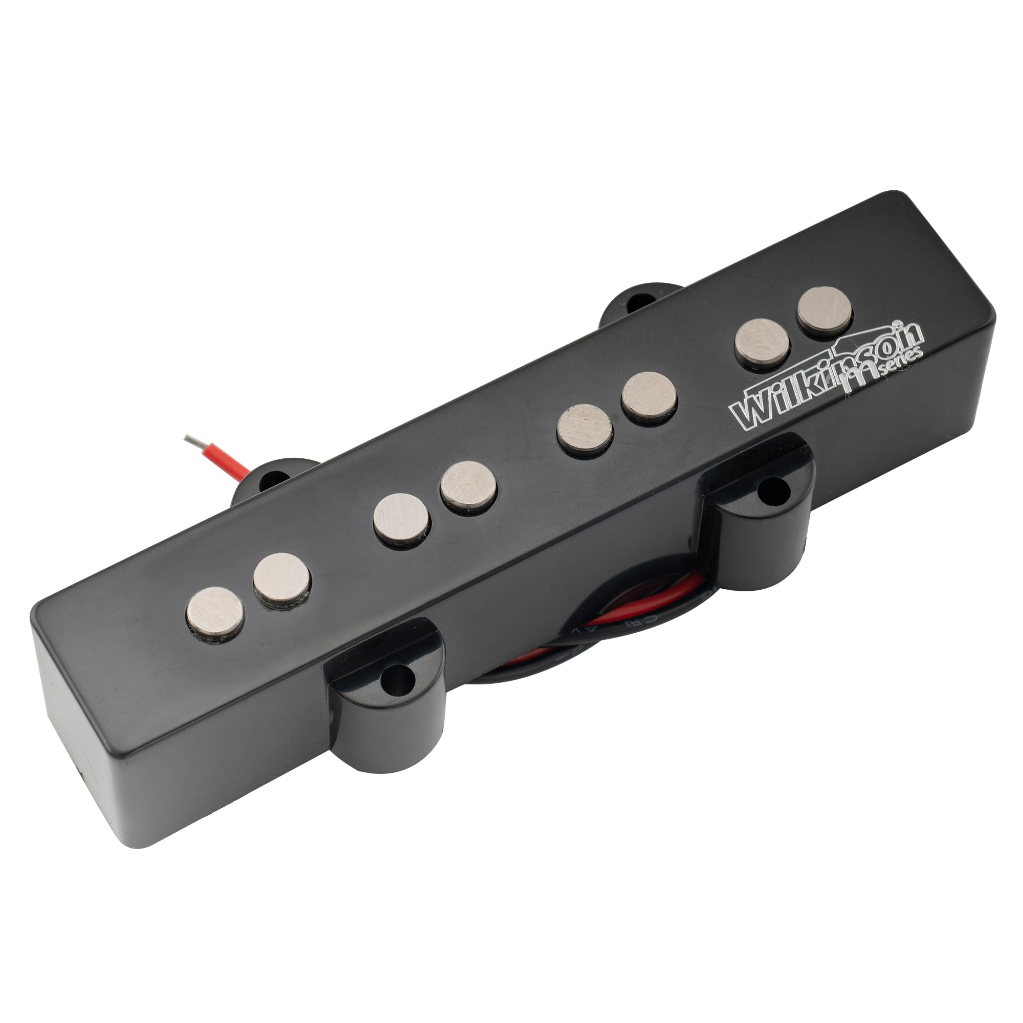 

Wilkinson M Series WOJB Variable Gauss Alnico 5 Jazz Bass Bridge Pickup for 4-String JB Electric Bass, Black