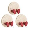 3Pcs Self Adhesive Power Cord Hooks Colorful Cable Organizer Stick on Wall Power Cable Hooks No Drill Charging Head Hook for Kitchen Garage Wire