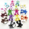 Bunte Gradienten Haarklammer Set Süße Blume Haarklammer Damen Stilvolle Haarspange für Damen und Mädchen Strand Accessoires