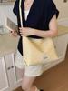 Korean Star Print Women's Tote: Large Capacity Fashion Bag for Summer Commute & Students