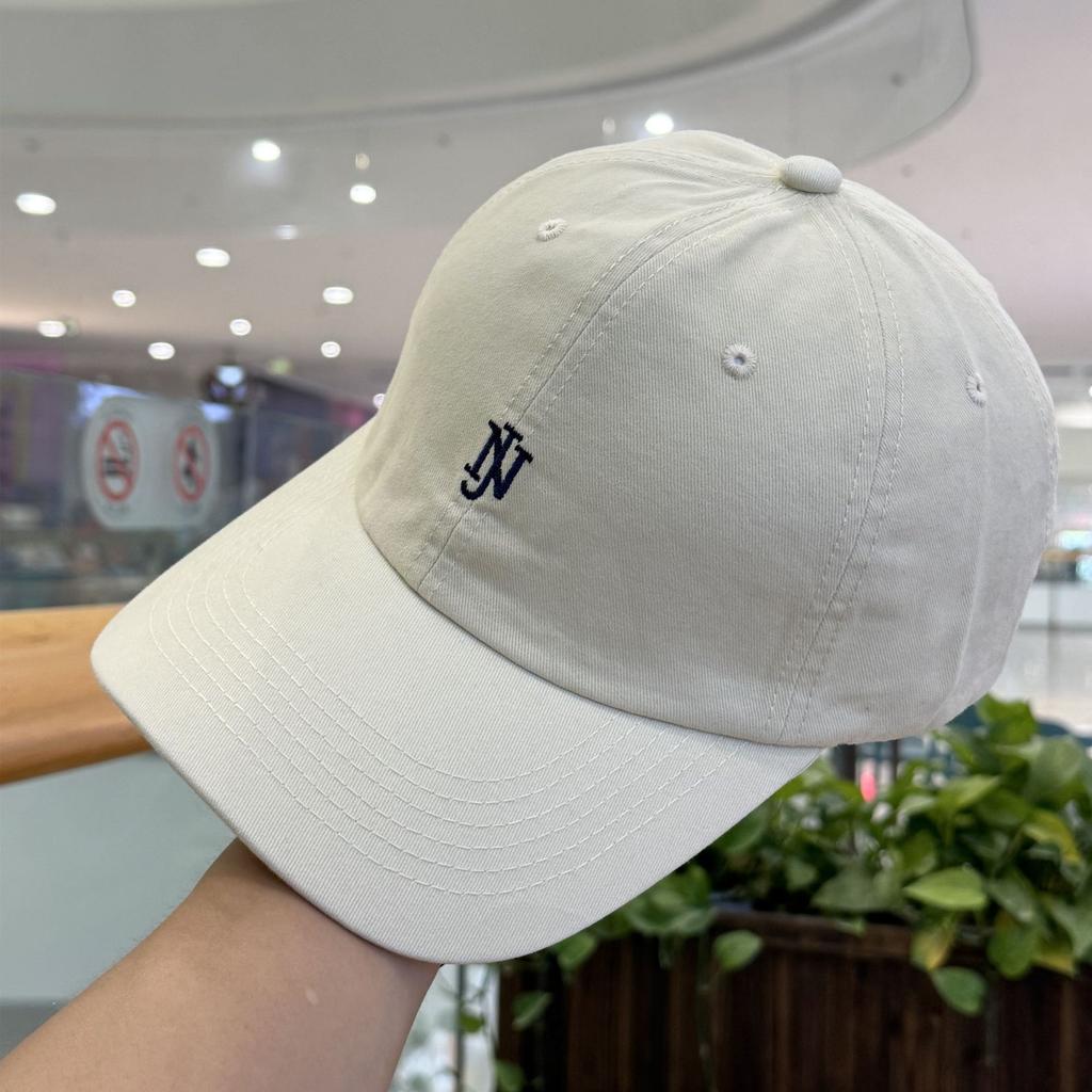 Fashion Hat Korean version ins washed cotton letter embroidered baseball cap children autumn versatile retro old cap show small face