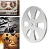 Empty Takeup Reel 1/4 7 Inch Empty Reel Aluminum Alloy 6 Hole Open Reel Sound Tape Empty Reel Opening Machine Part