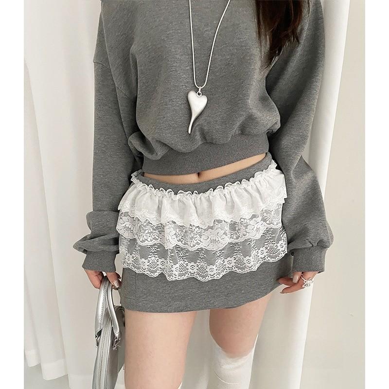 Original Design Flower Lace Waist Belt With Plastic Buckle For Dresses And Jeans