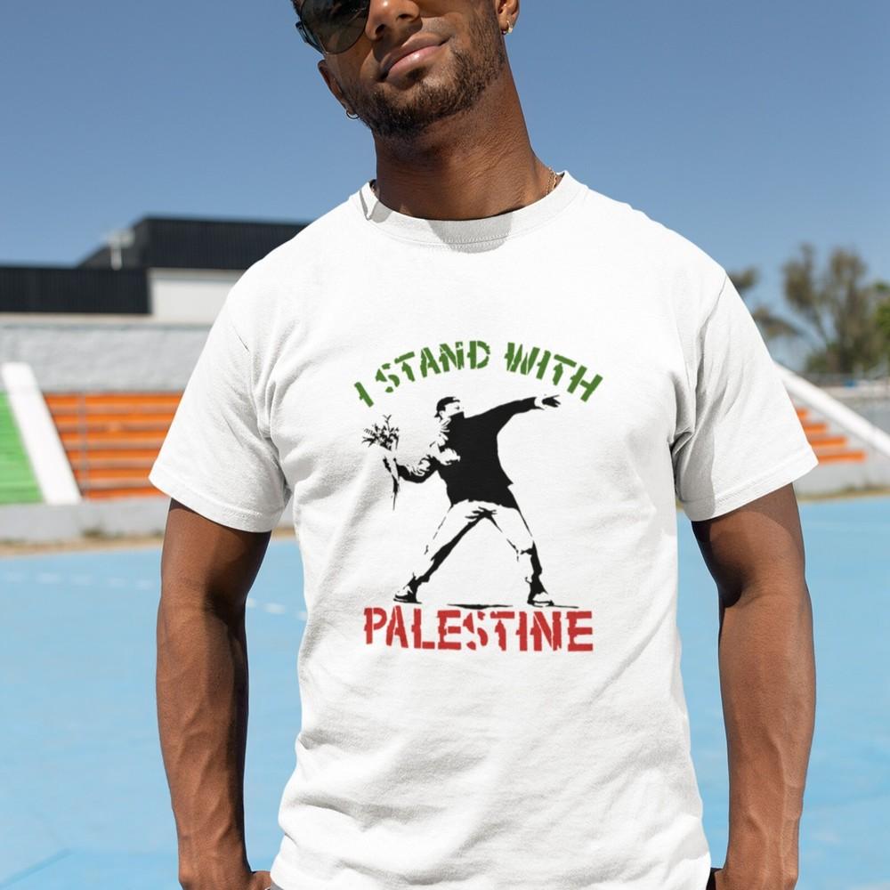 I Stand With Palestine T-shirt, Palestinian Lives Matter Graphic Tee, Free Pales