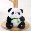 Panda Puppe Anhänger Schlüsselanhänger kleine Puppe Schmuck Plüschtier Mädchen Geschenk Rucksack Anhänger Puppe
