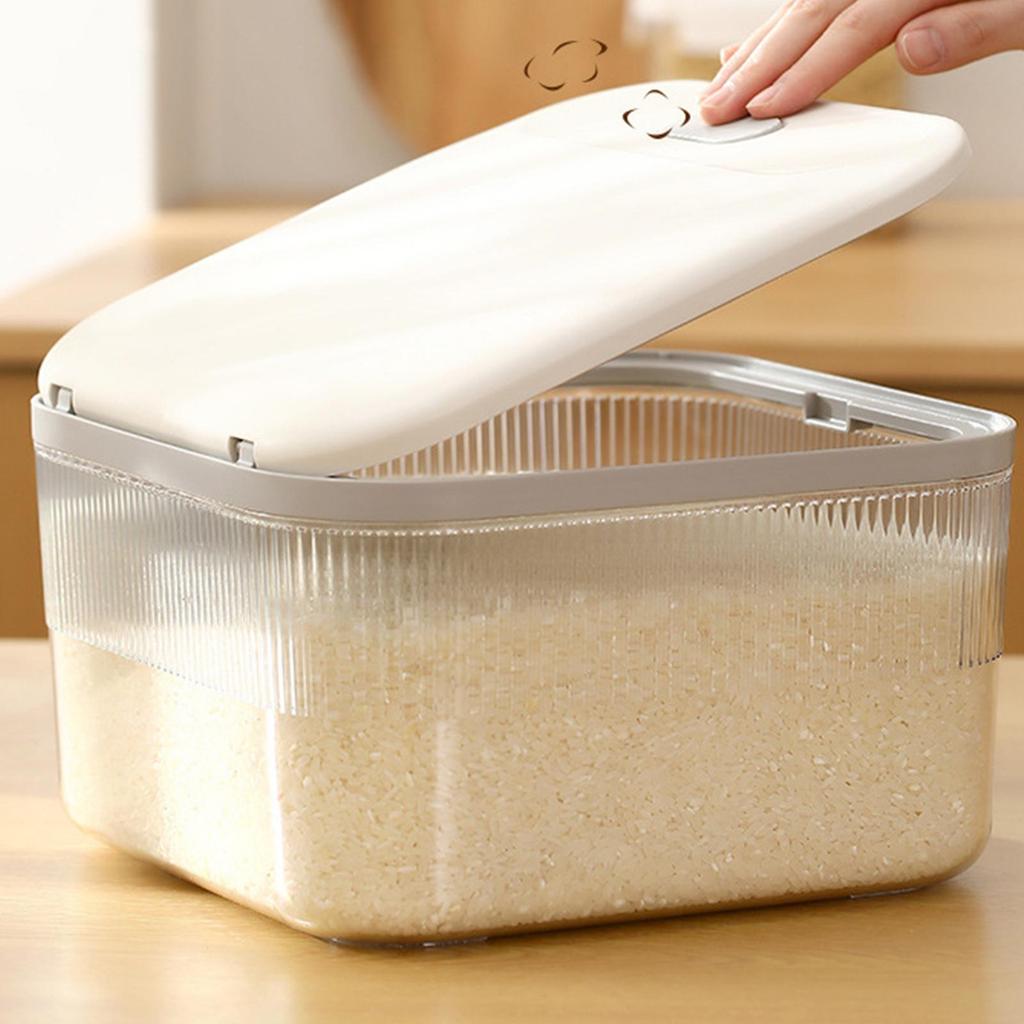 Household Storage Bin Multi Use Container, Dog Food Container Grain Box, Organizer Tank Rice