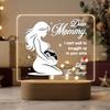 Custom Baby Photo Night Light Personalized Baby Ultrasound LED Light Soft Eye Caring Bedside Lamp Pregnancy Announcement Gift