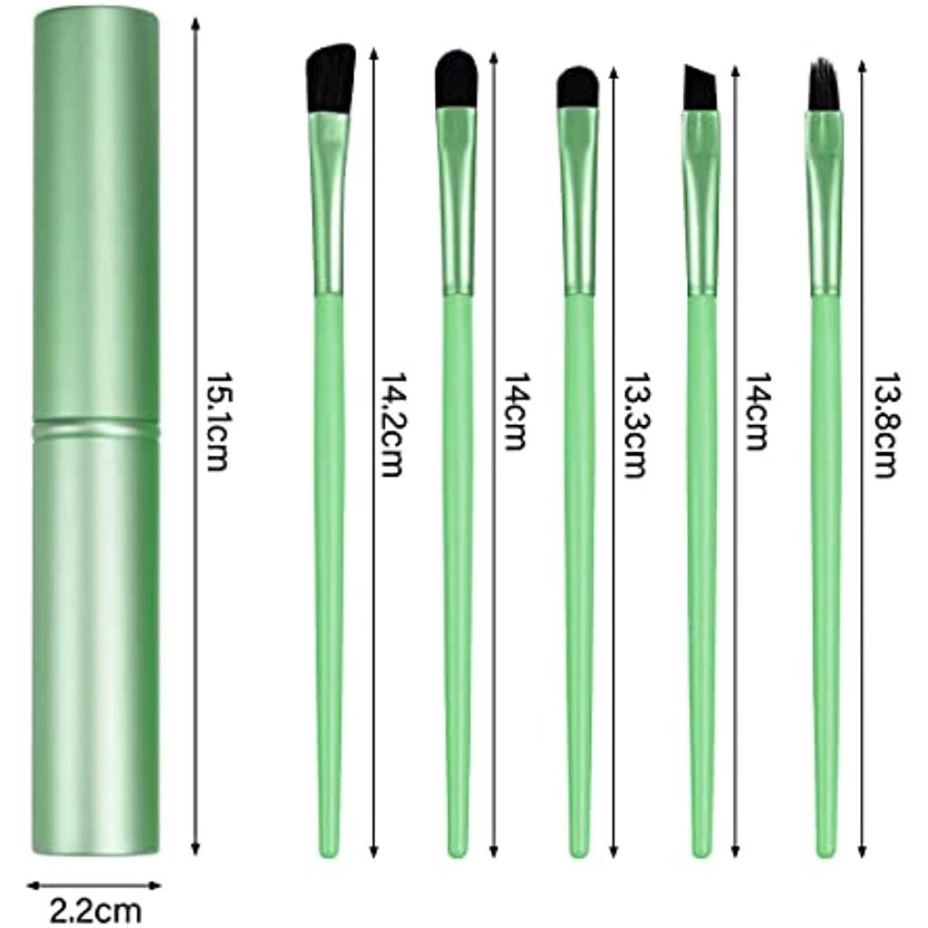 5 Pieces Eyeshadow Brushes Makeup Tool, Makeup Brushes, Professional Eye Makeup Brushes, Make Up Brush Kit For Eyeshadow, Eyeliner, Shaded