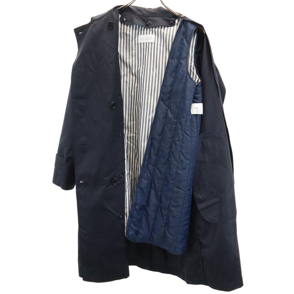 MACKINTOSH PHILOSOPHY With liner trench coat 38 Navy Women Used
