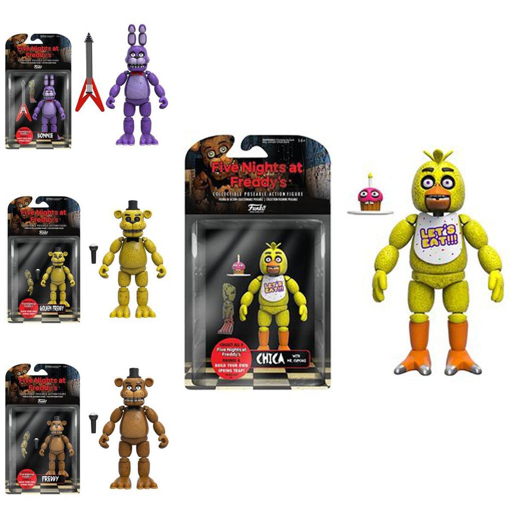 Fnaf Funko Five Nights At Freddy's Actionfigur Beweglich Golden Freddy Für Kinder