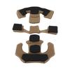 3PCS   Pad Protective Sponge Lining Helmet Padding Kit for   Motorcycle Scooter Bike Cycling Helmet