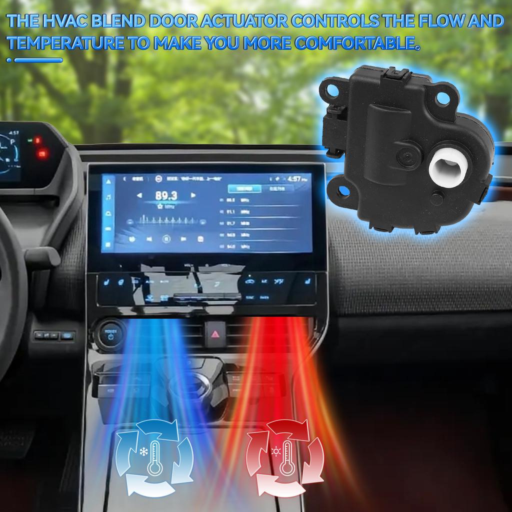 For Chevy Corvette Impala Buick Allure 2005-2009 2 Pins HVAC Blend Air Door Actuator 604-108 10325404 10356910 15142056 15249473