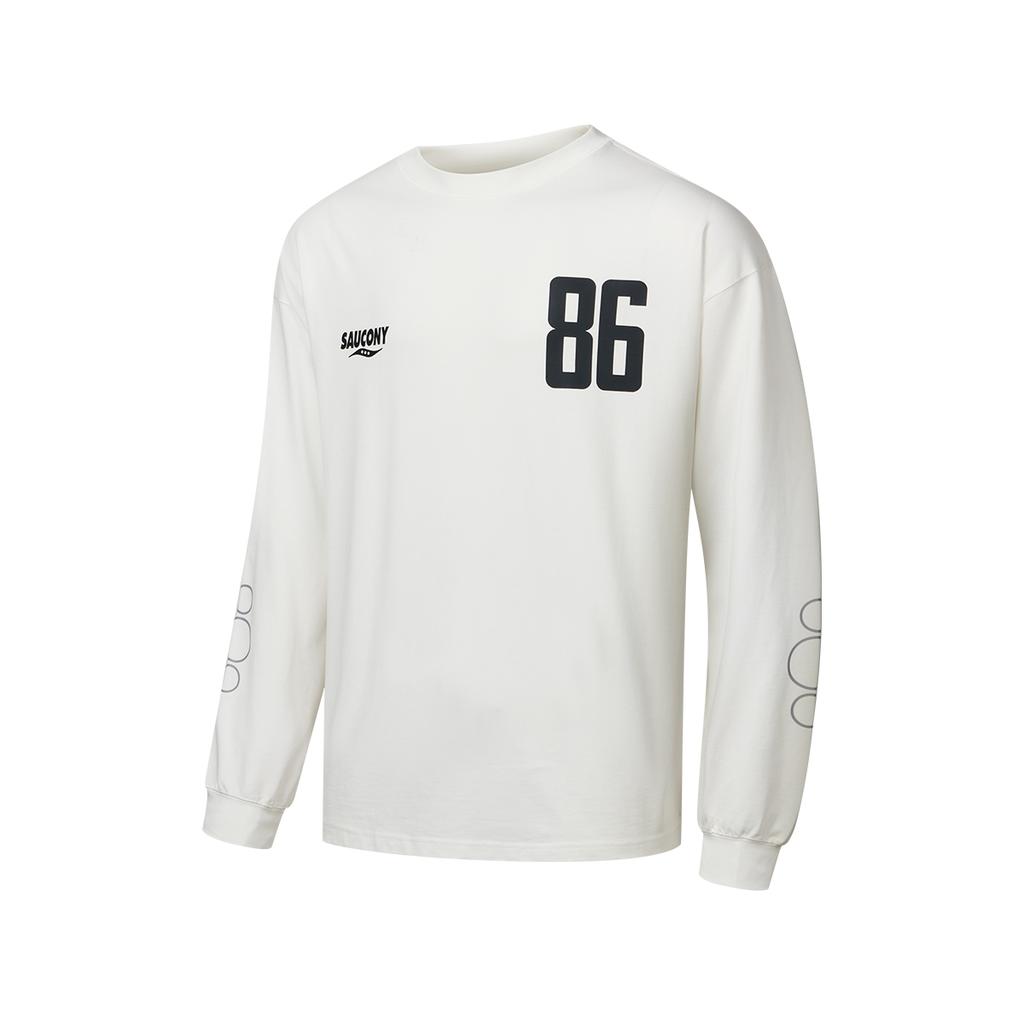 Saucony Crew Neck Pullover Long Sleeve Sweatshirt Unisex sweatshirt SA3250LT03G-WT050