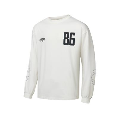 SAUCONY Sweatshirt à col rond et manches longues Unisexe sweatshirt SA3250LT03G-WT050