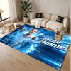Custom Rug Erling Haaland Pattern Print Name Text Soft Non‑Slip Floor Carpet for Home Indoor Decoration