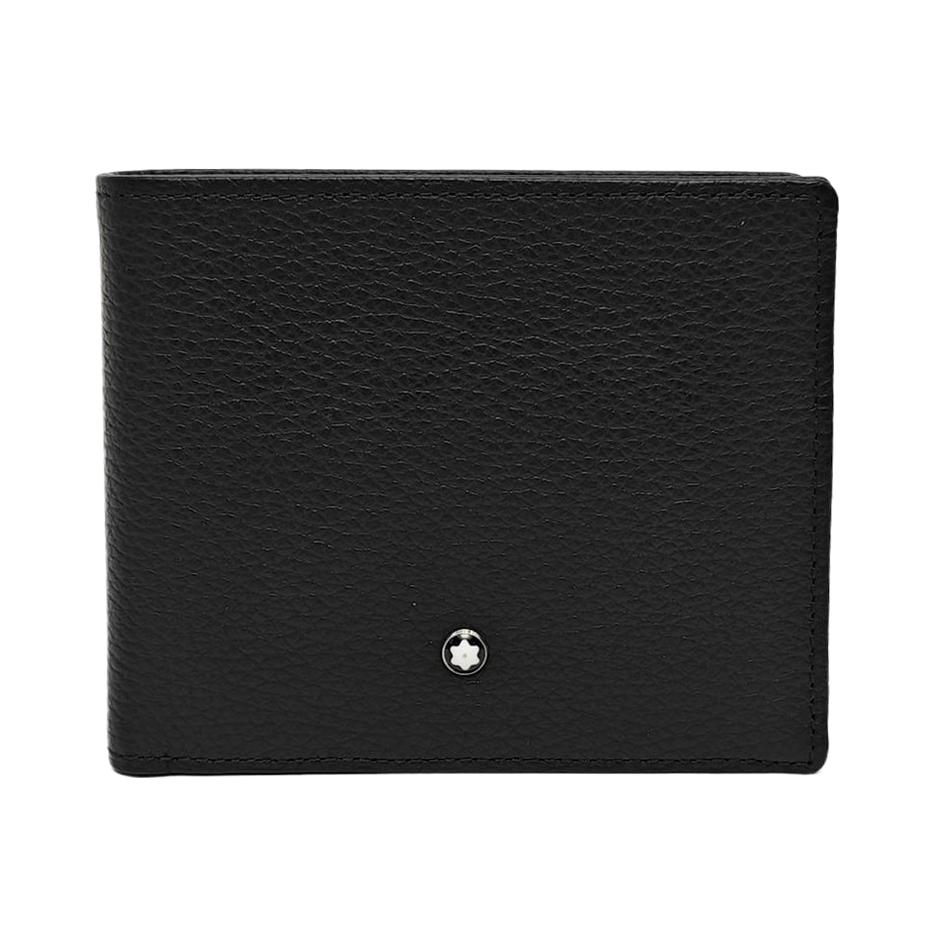[Pre-Owned] Hexagonal White Star Logo Flap Wallet With Six Card Slots - Excellent #5D6E0 ONE SIZE