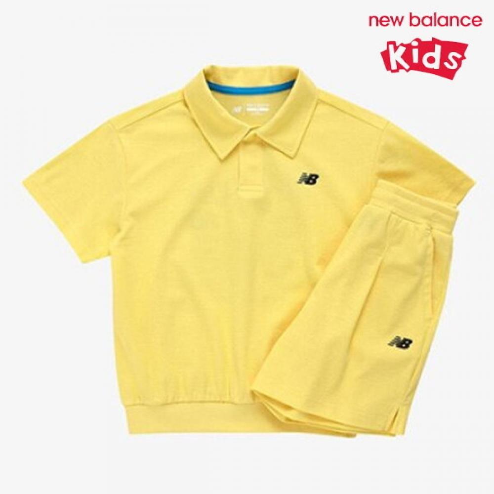 

New Balance Kids OverfiT Collar T shirT seTup Nk9yf2602u 30 100/size