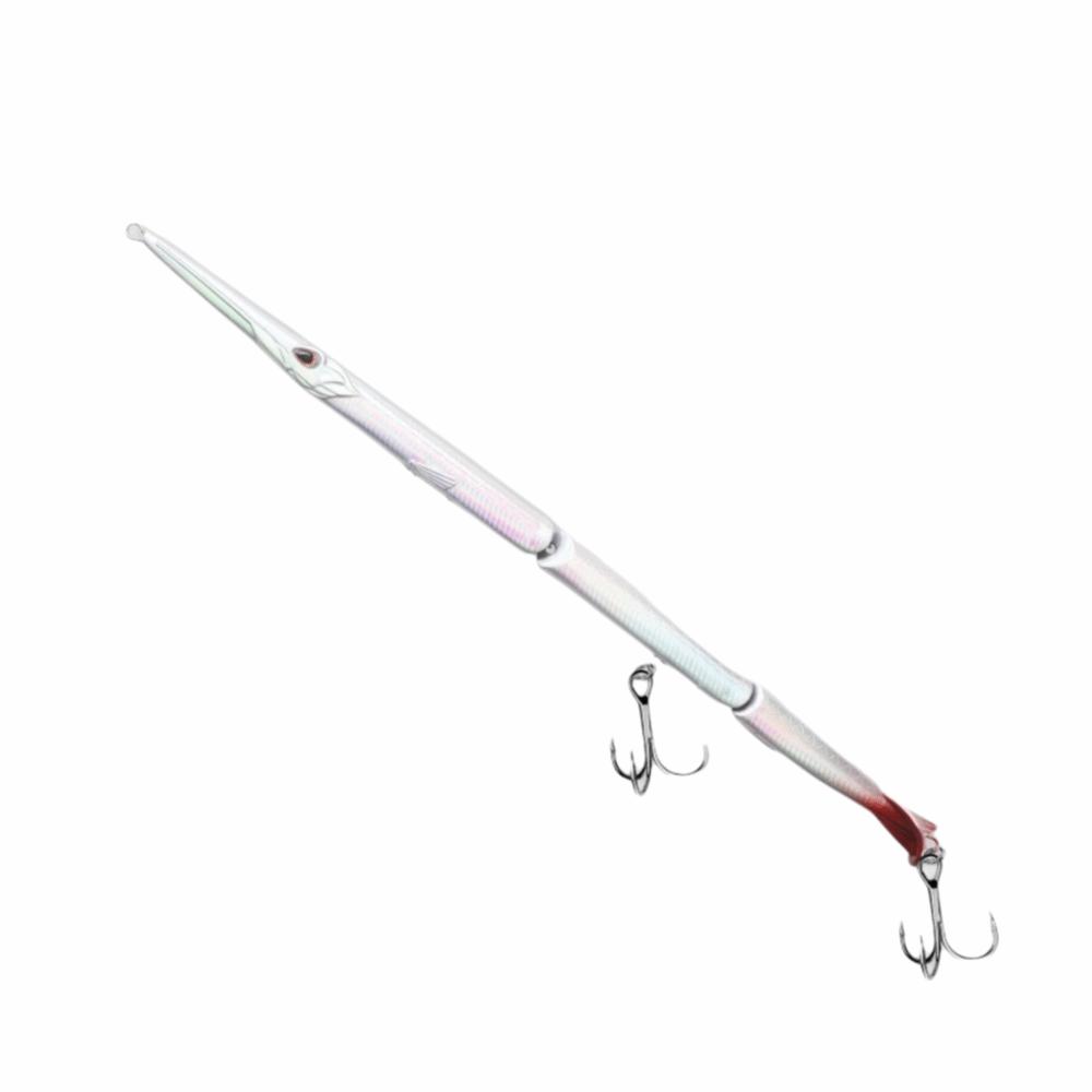 27cm Length Multi-Joint Fishing Lure 32g Weight Needle Body Bait Sinking Bionic Skin Lure Fishing
