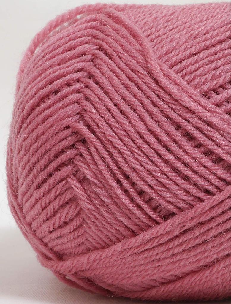 Hamanaka Pure Wool Fingering Weight Color 36 40g Set of 5 0012 Yarn, Pink, (approx. 160m), Balls,