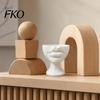 Creative Home Tabletop Decor 3D Printed Lip-Shaped Flower Pot, Artistic Sculptural Planter with Matte Finish, Modern Art Ornament Multifunctional