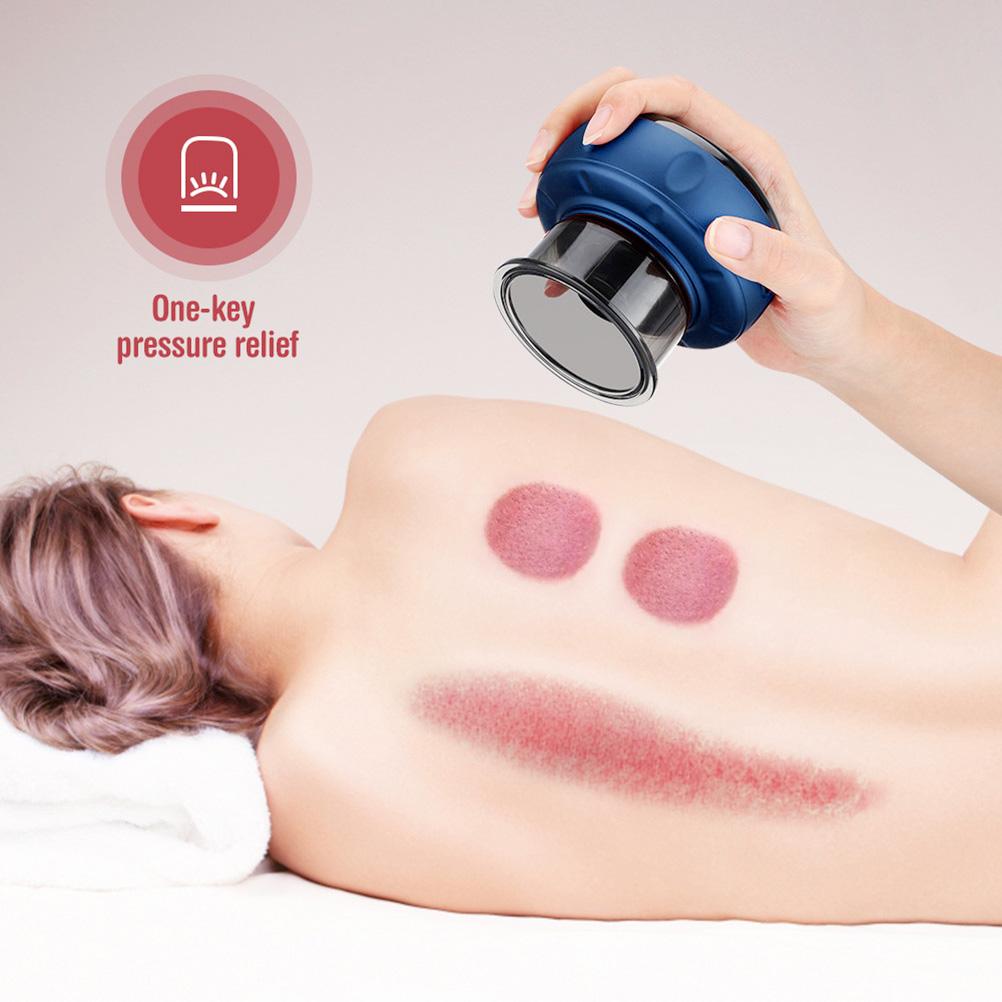 

Электрический баночный массажер для тела Гуаша устройство портативный скребковый инструмент для домашнего офиса путешествия