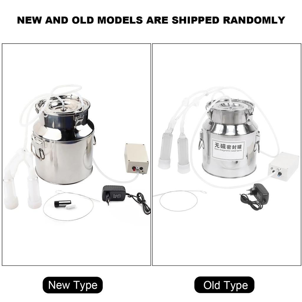 14L Stroj na dojení skotu/kozy Domácí elektrický odsávací dojicí stroj Rychlost nastavitelná pro krávy skot kozy ovce