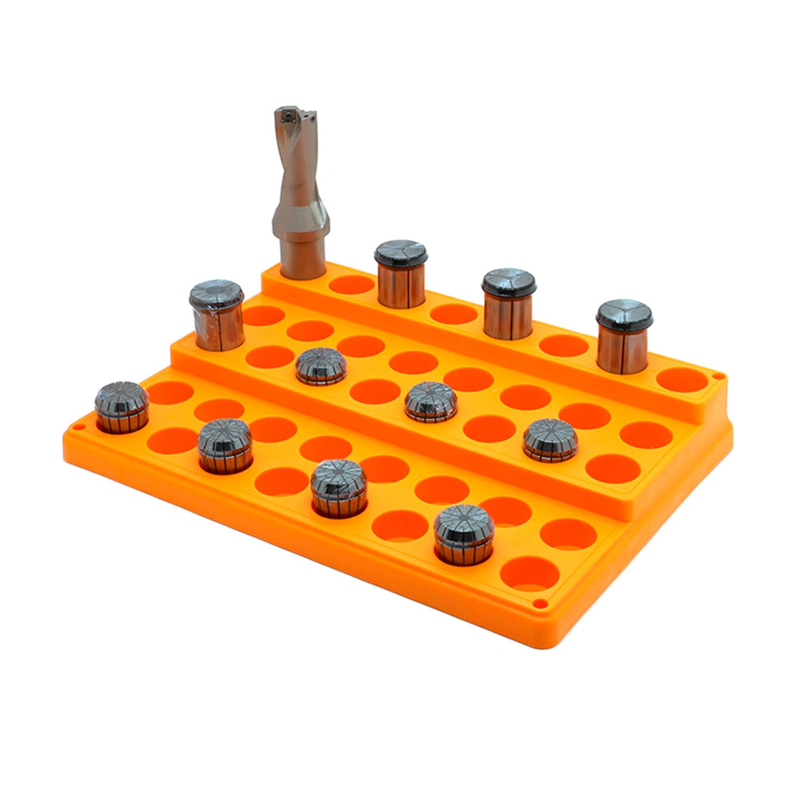 

Коробка для збору деталей фрези Коробка для зберігання пружинної цанги з кількома відділеннями ER25 ER32 16N32 Ефективний 2