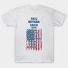 T Shirt Women Nevada Chick Funny Usa Country Girls Pride Gift Harajuku Print Kawaii Tshirt Summer Short Sleeve Female T-Shirt Top Tee