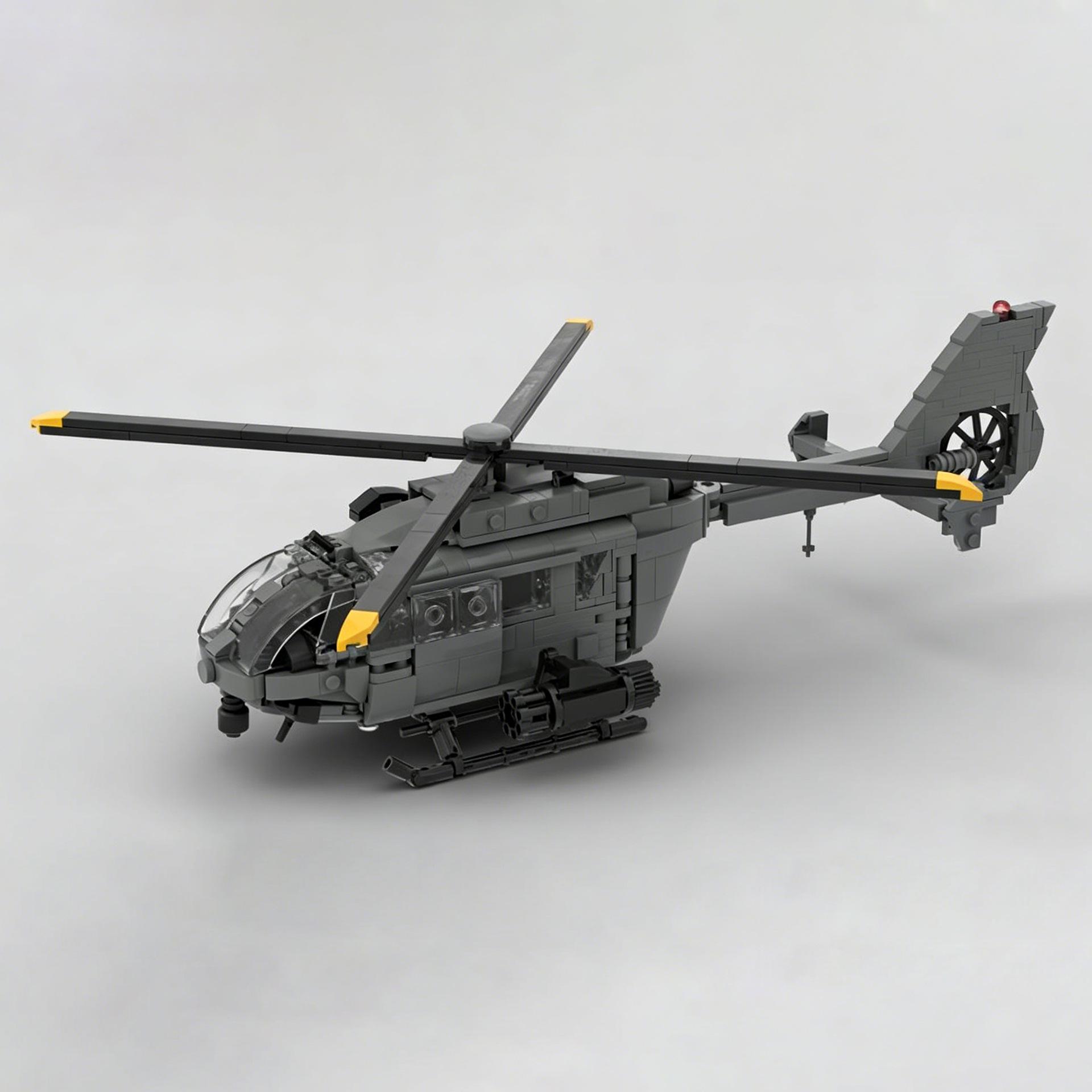 Платиновый MOC-214545-1: Набор строительных блоков вертолета Airbus H145M/UH-72B
