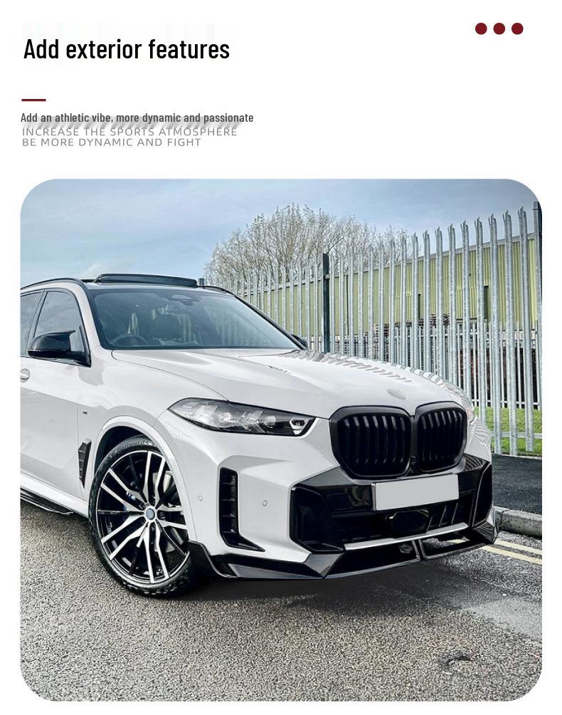 2023+ BMW X5 G05 LCI Sport MP Frontlippen-Splitter Stoßstangen-Modifikation