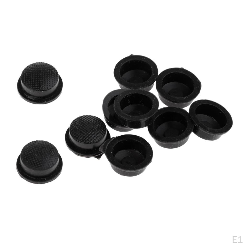 Pack of LED Flashlight with Rubber for Push Button Switch