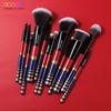 Docolor 12Pcs Makeup Brushes Professional Powder Foundation Eyeshadow Make Up Brushes Set Synthetic Hair Cosmetics Brush Set