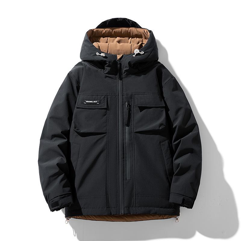 Men's Down Jacket 2023: High-Quality 90% White Duck Down, Short and Trendy, Sizes L-9XL.