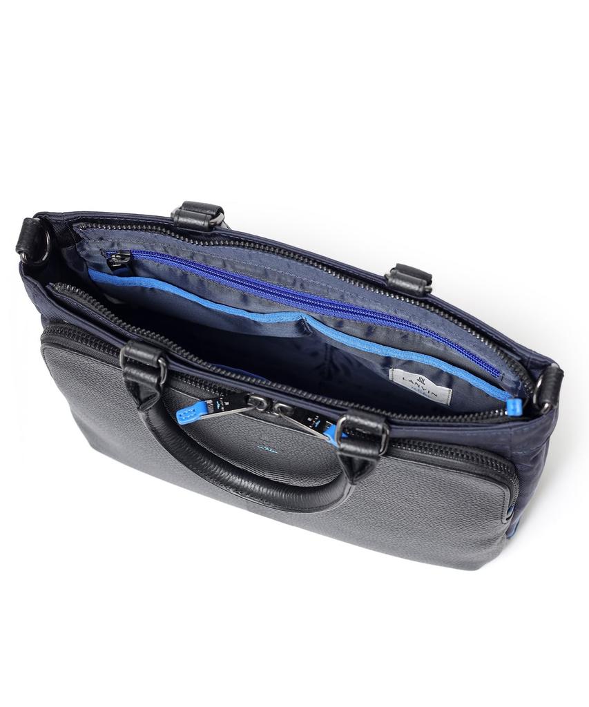 Lanvin en Bleu Lance 2-Way Driving Tote Bag No. 513511 Con