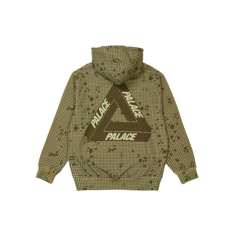 Palace Moletom com Capuz Ammo Azeitona Unissex Tops Verde P20CS115