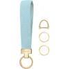 Fishent Stretchy Wristlet Keychain, Cute Key Chain with Keyrings