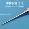 Round Hole Solid Wood Awl, Handmade DIY Leather Awl with Sheath, Sewing Tool for Crafting and Leatherworking