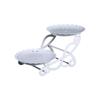 Stylish Afternoon Tea Tray Space Saving Fruit Plate Dessert Stand 3 Tiers Round Cake Racks for Home and Office Use