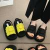Fashion High-End Roman Style Women's Sandals Summer Outdoor Wear Thick Bottom Heightening Woven Beach Vacation Slippers