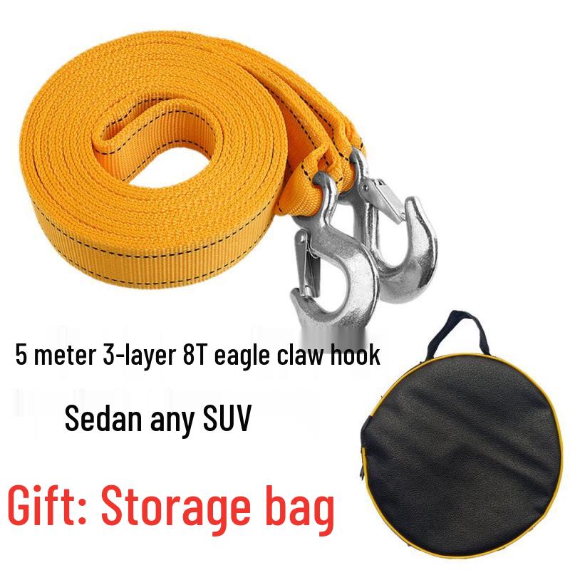 Off-Road and Sedan Tow Rope for Car Rescue