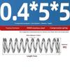 Spring Steel Pressure Return Spring Assortment 0.3/0.4mm Wire Dia 5-20mm Length for Hobbyist Craft Making Projects